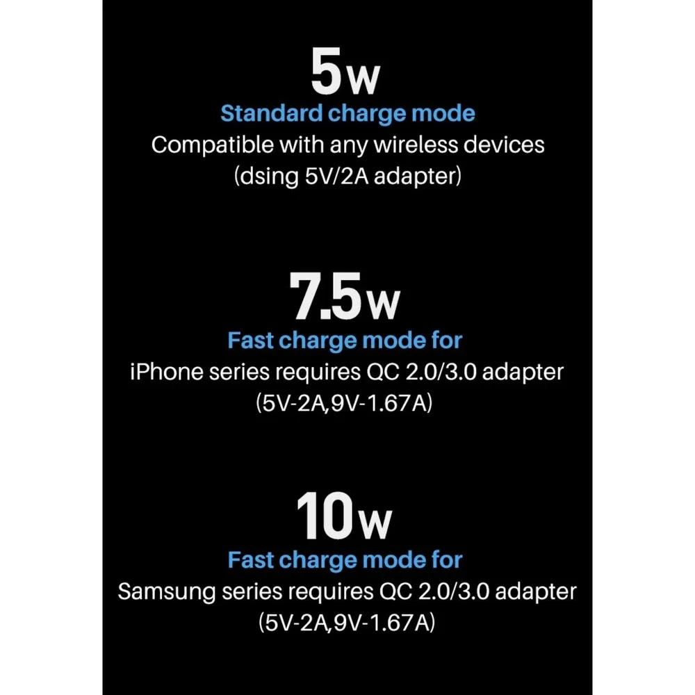 TOZO W1 Wireless Charger -‎ GOLD